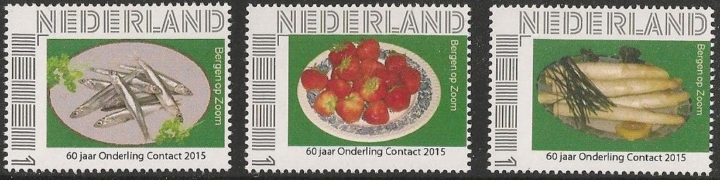 Serie de drie A’s XXX. ADV. no.58 R., Verzenden, Na 1940, Postfris