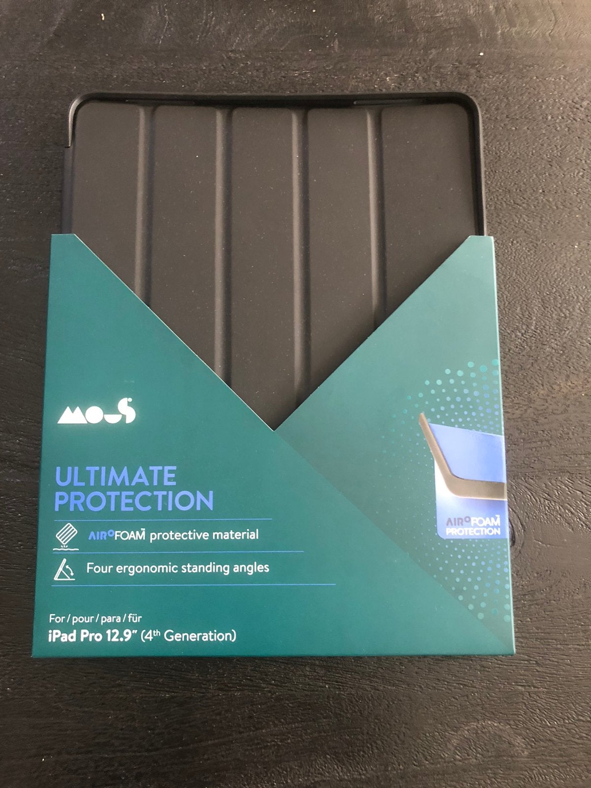 iPad Pro Mous case, Computers en Software, Ophalen of Verzenden, Zo goed als nieuw, 12 inch, Bescherming voor- en achterkant