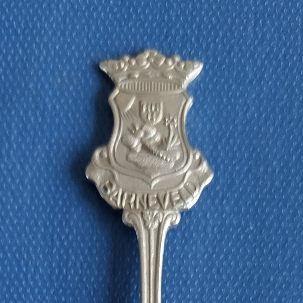 verzilverd lepeltje Barneveld (GEHA), Ophalen of Verzenden