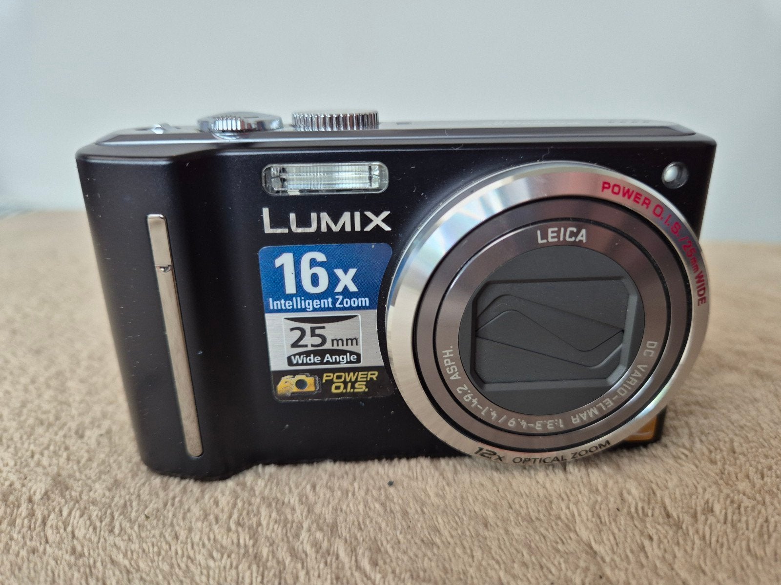 Panasonic Lumix DMC-TZ8 Compactcamera met 12x optische zoom, Gebruikt, Panasonic, Beeldstabilisatie, Ophalen of Verzenden