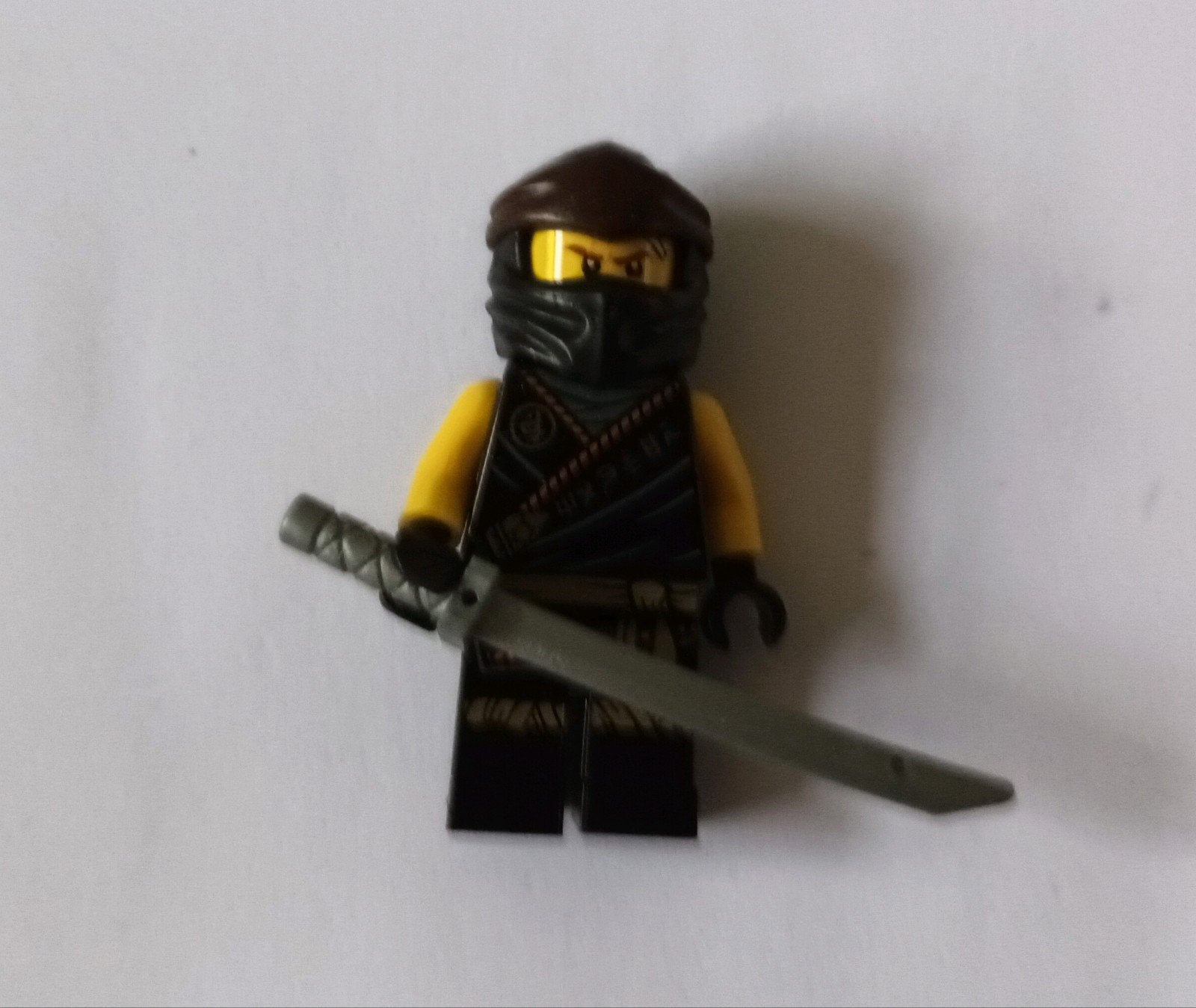 lego Cole ninjago minifiguren zwarte ninja poppetjes minifig, Ophalen of Verzenden, Zo goed als nieuw