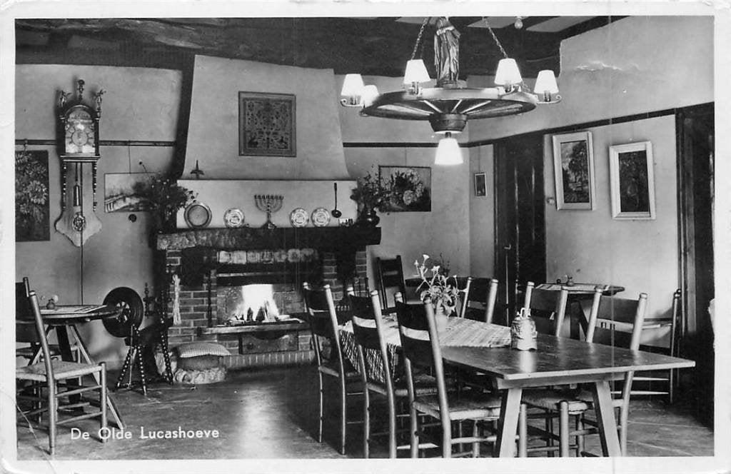 381-050-013 Lemele De olde Lucashoeve, Verzamelen, Ansichtkaarten | Nederland, Verzenden, Voor 1920, Overijssel