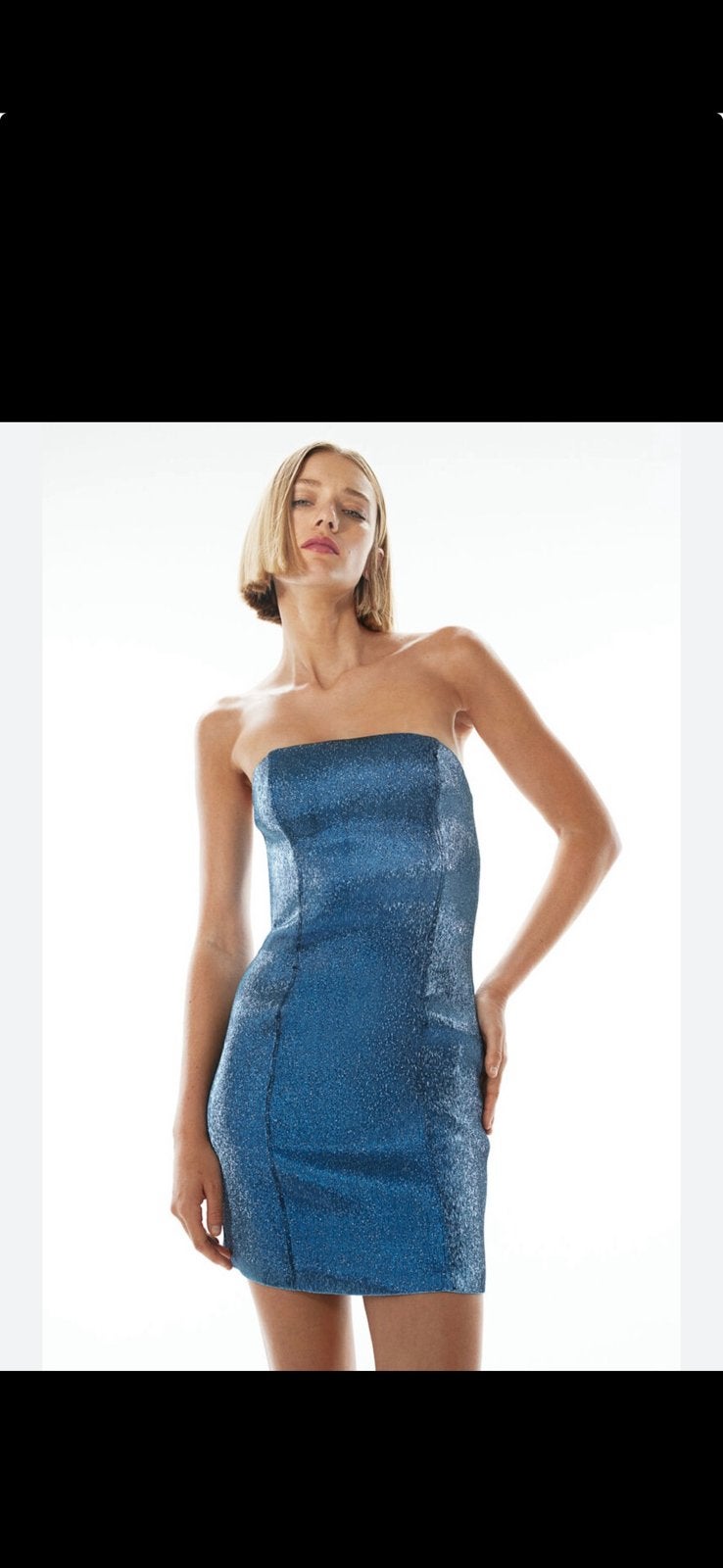 H&M jurk nieuw, Verzenden, Zo goed als nieuw, Maat 42/44 (L), Onder de knie