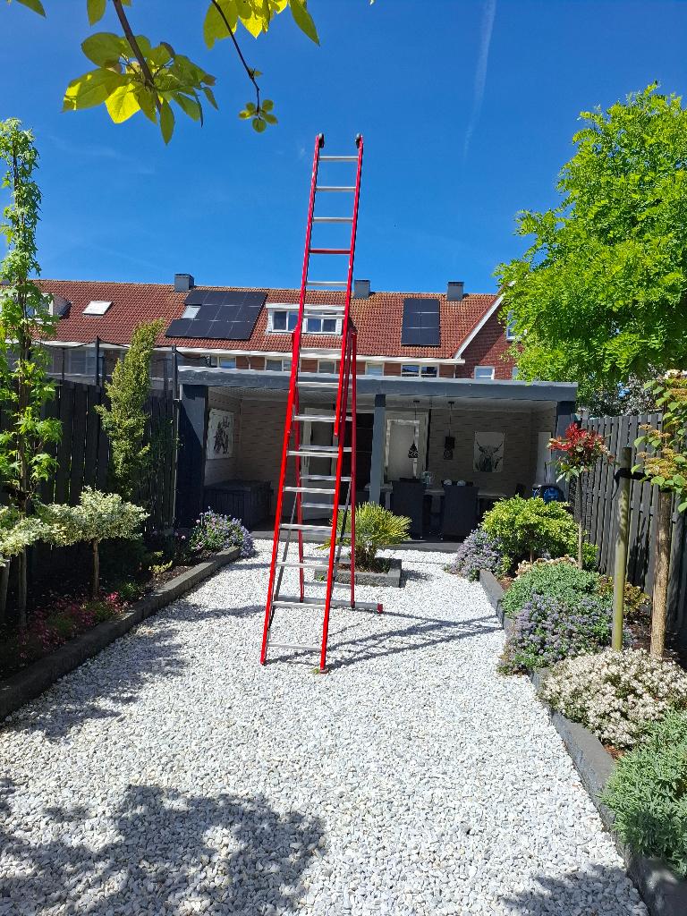 Dit is de Altrex All Round AR 3060 3x9 reformladder., Doe-het-zelf en Verbouw, Ladders en Trappen, Ophalen, Zo goed als nieuw