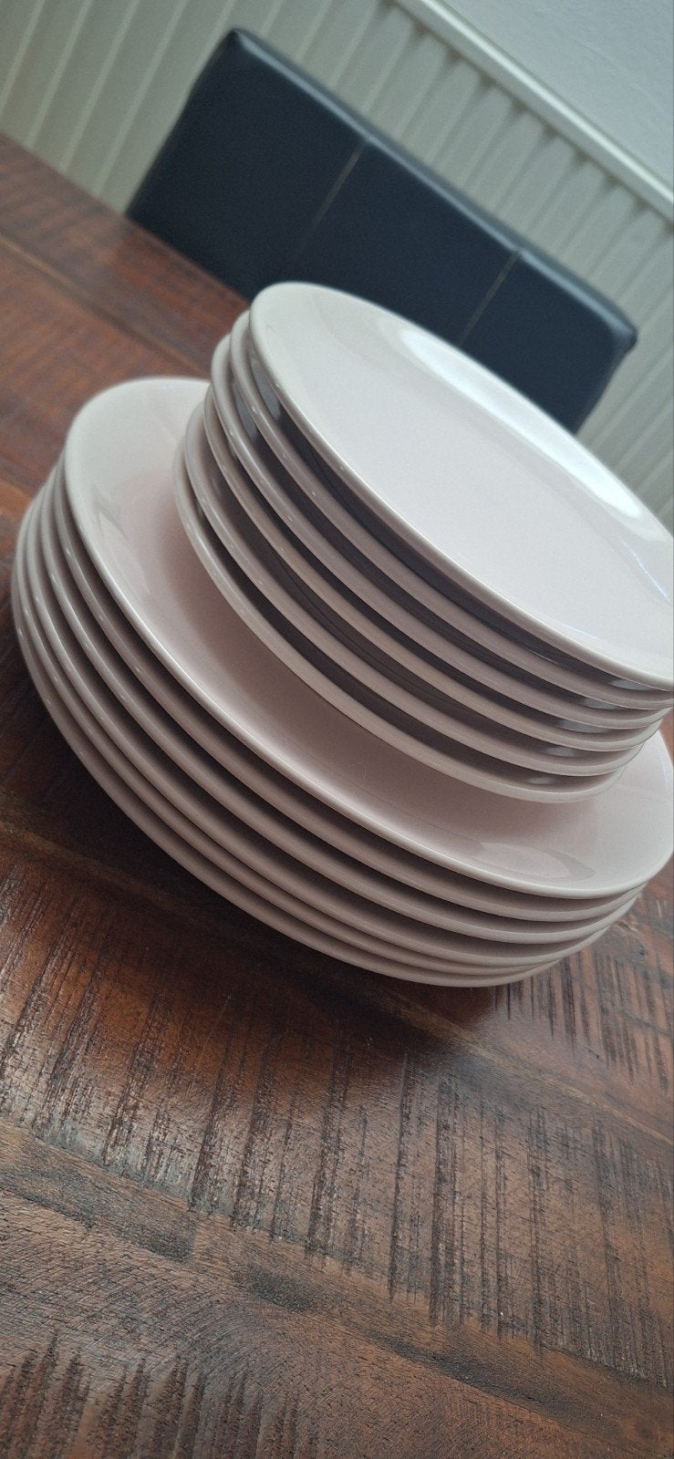 Roze servies, Ophalen, Zo goed als nieuw, Overige stijlen, Bord(en)