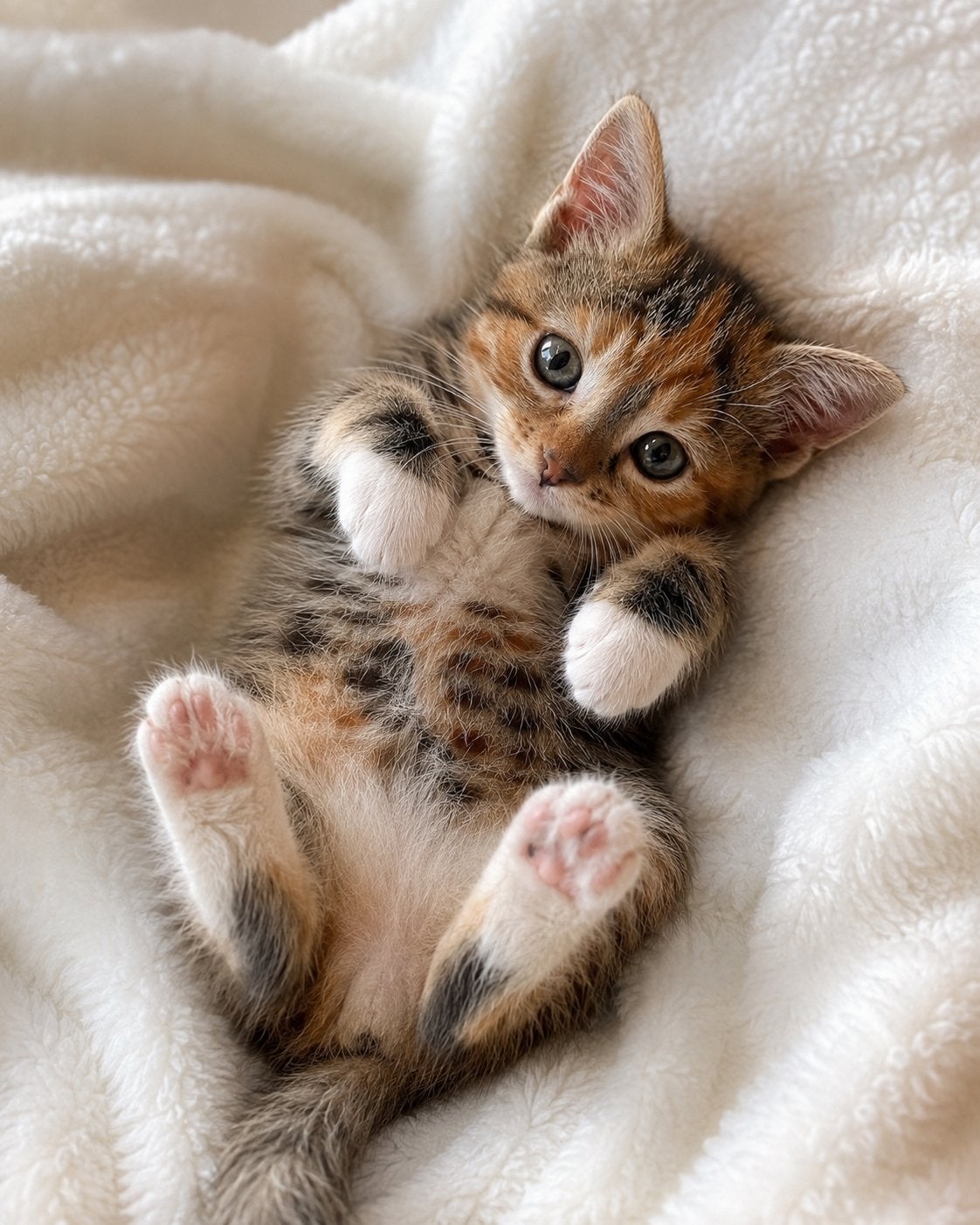 Kitten van britse langhaar, Poes