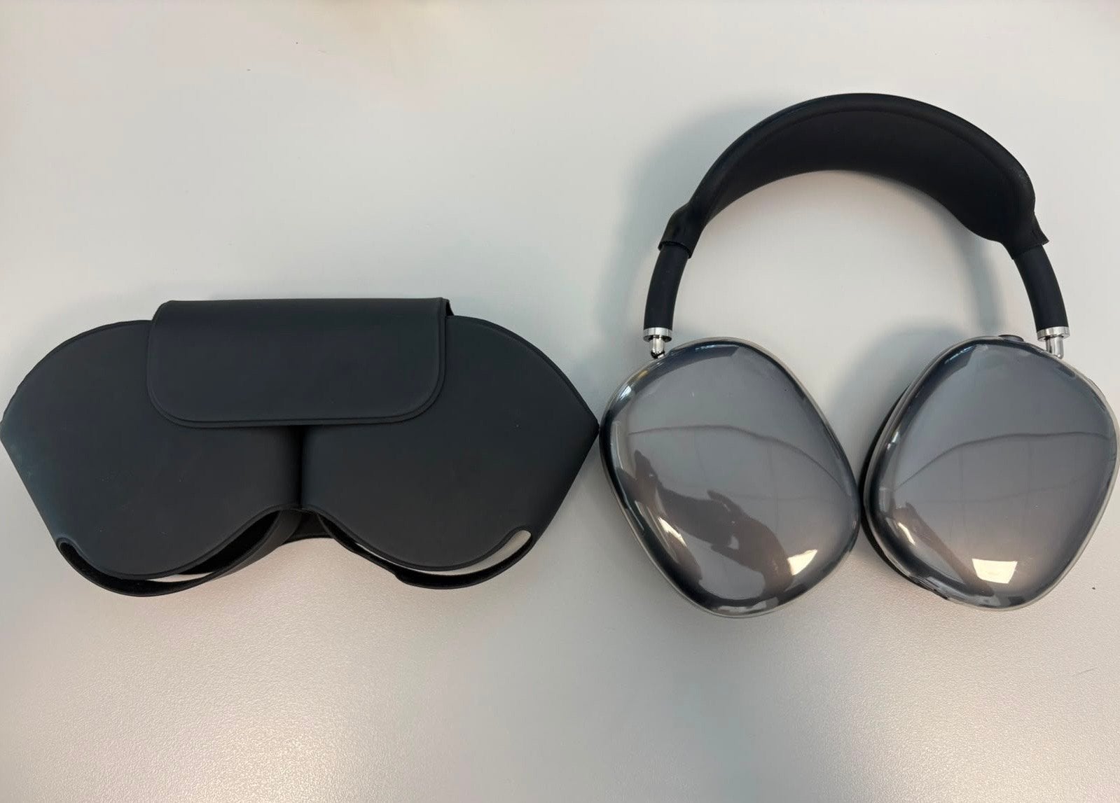 Apple AirPods Max Spacegrijs met Smart Case, Audio, Tv en Foto, Koptelefoons, Bluetooth, Ophalen of Verzenden, Zo goed als nieuw