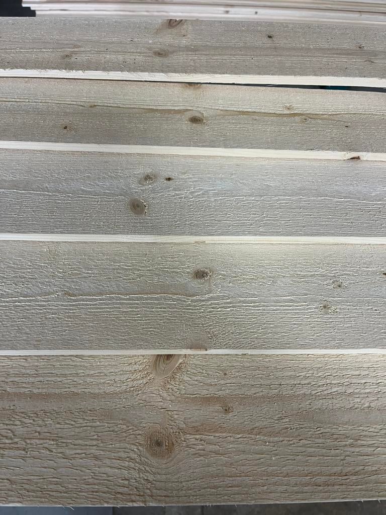 Gevelbekleding rabatdelen potdeksel planken, Doe-het-zelf en Verbouw, Hout en Planken, Geïmpregneerd, Minder dan 25 mm, Nieuw