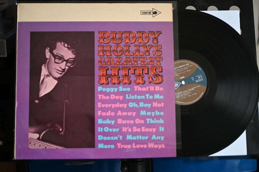 LP 1968 Buddy Holly - Greatest hits, LP, Ophalen of Verzenden, Zo goed als nieuw, Beschermende buitenhoes