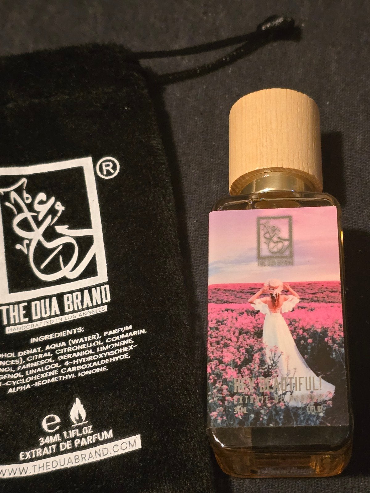 The Dua Brand "Hey Beautiful!" Extrait de Parfum 34ml, Ophalen of Verzenden, Zo goed als nieuw