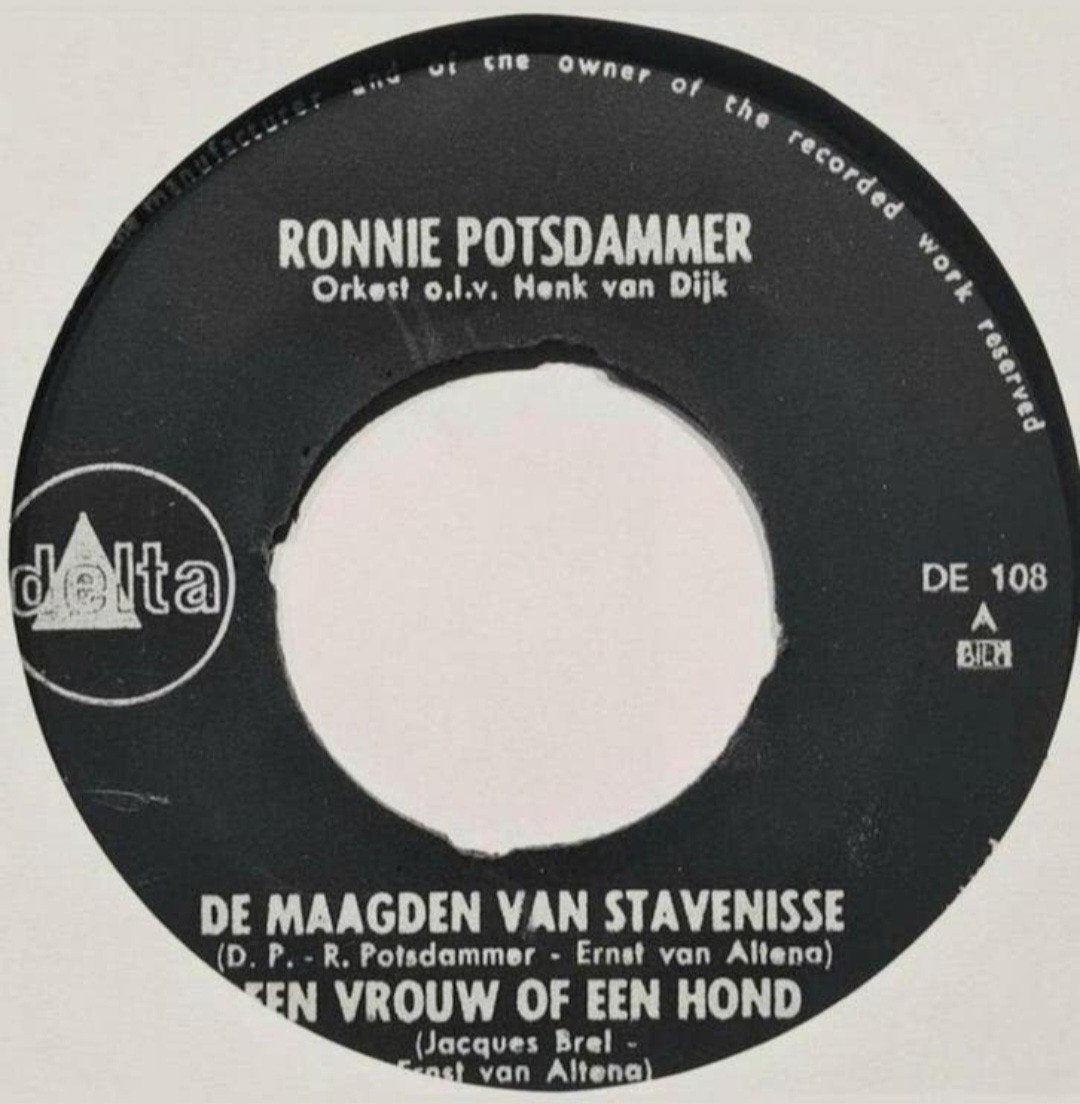RONNIE POTSDAMMER  - DE MAAGDEN VAN STAVENISSE  X, Ophalen of Verzenden, Gebruikt