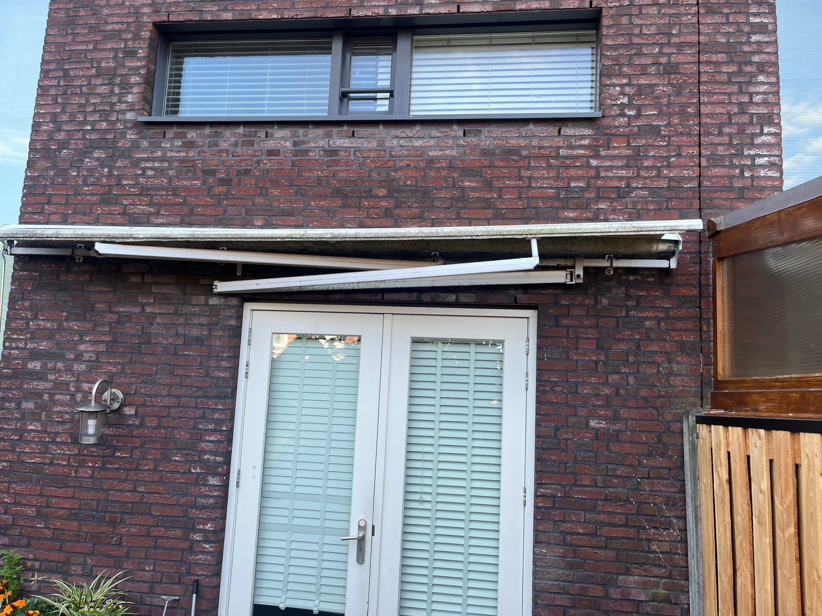 Zonnescherm oud ijzer Gratis, Ophalen, Gebruikt, 250 mm of meer