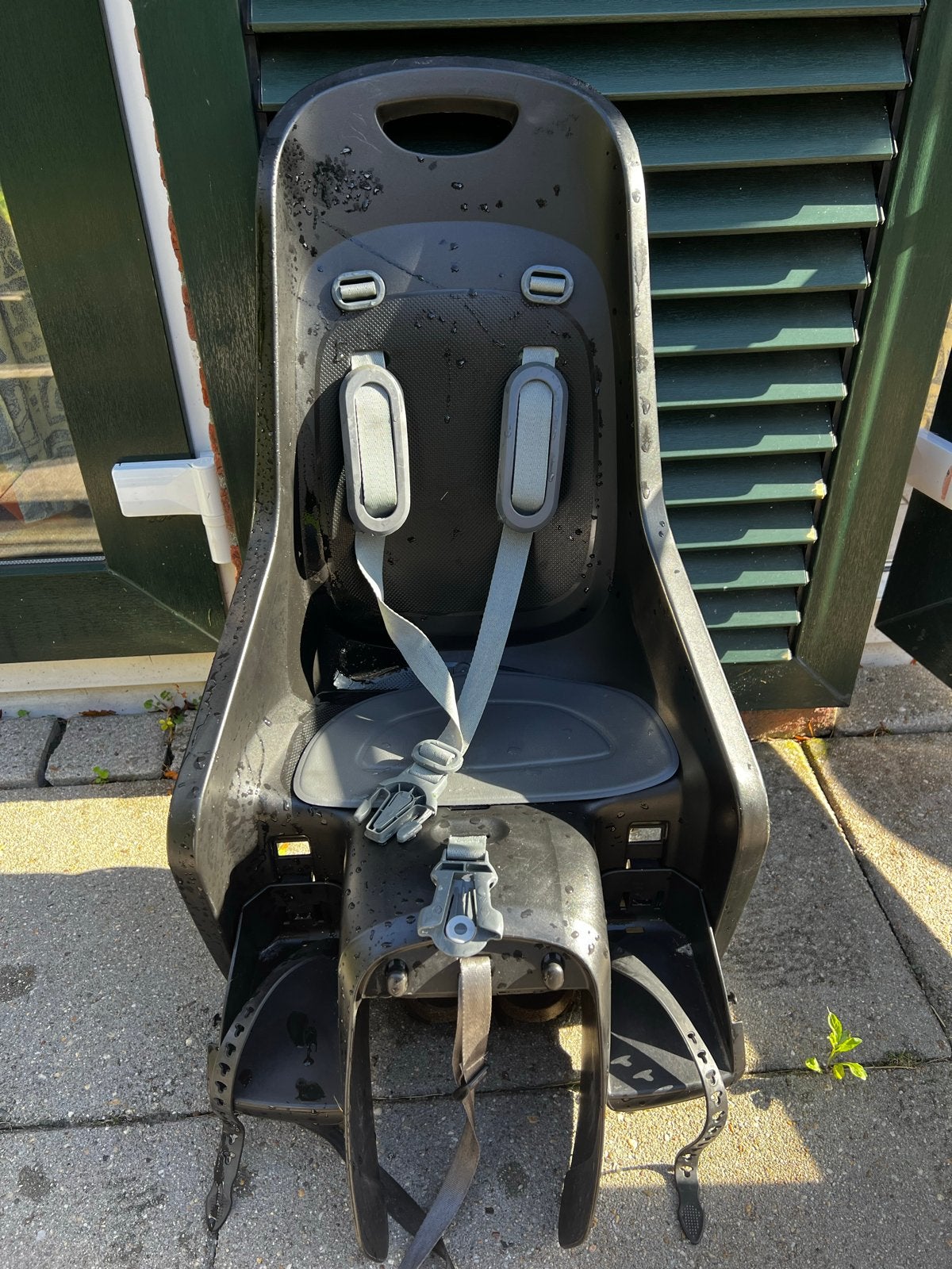 Polisport Fietsstoeltje Achterzitje - Gebruikt, Achterzitje, 9 t/m 18 kg, Ophalen of Verzenden, Gebruikt