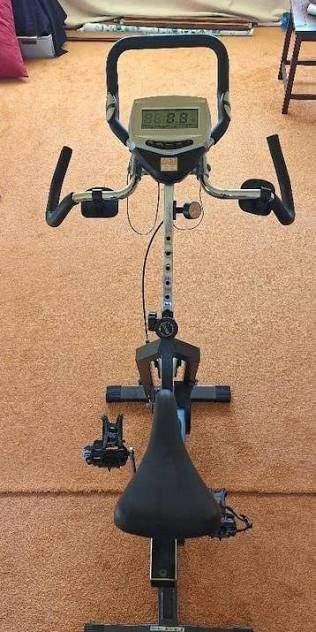 MPF Spinningbike hometrainer spinning fiets, Sport en Fitness, Fitnessmaterialen, Ophalen, Gebruikt, Buik, Overige typen