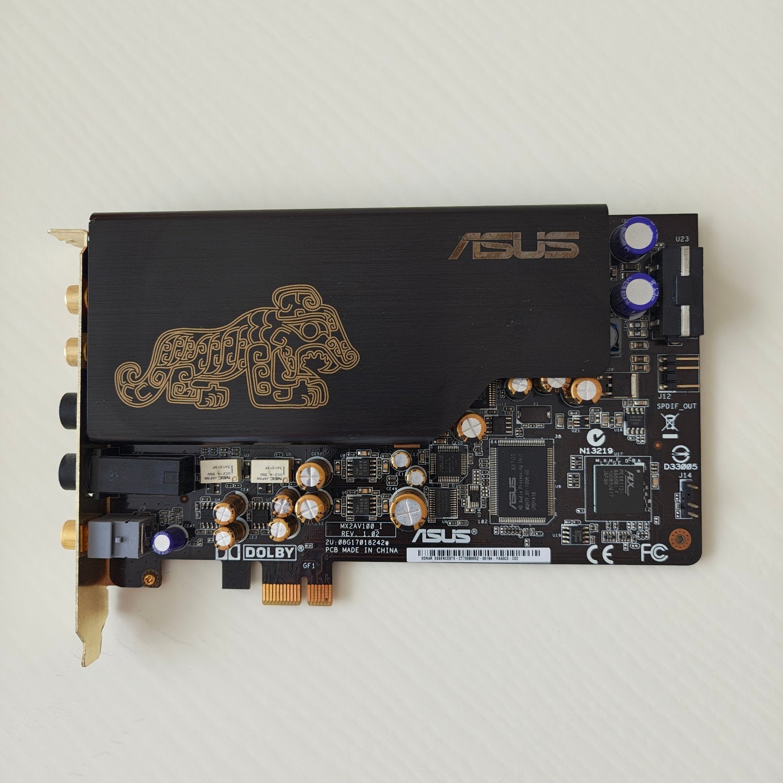 ASUS Xonar Essence STX II Interne Geluidskaart, Ophalen of Verzenden, Zo goed als nieuw, Intern, ASUS