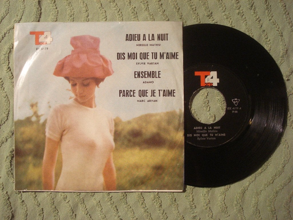 Sylvie Vartan 7" Vinyl EP: ‘Dis moi que tu m’aime’ (Iran), Cd's en Dvd's, Vinyl Singles, Ophalen of Verzenden, Gebruikt, Pop