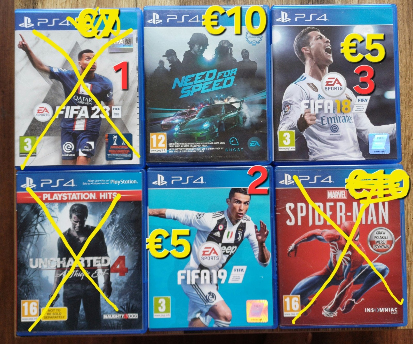 PS4 SPELLEN, 1 speler, Ophalen, Zo goed als nieuw, Vanaf 18 jaar