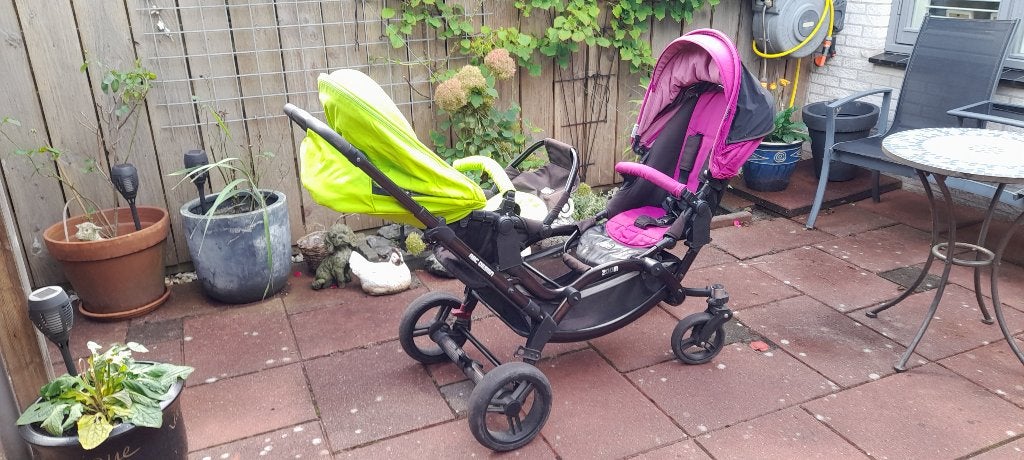 ABC Design Zoom 2 Duo kinderwagen lichtgewicht, Kinderen en Baby's, Duowagen, Zo goed als nieuw, Combiwagen, Ophalen