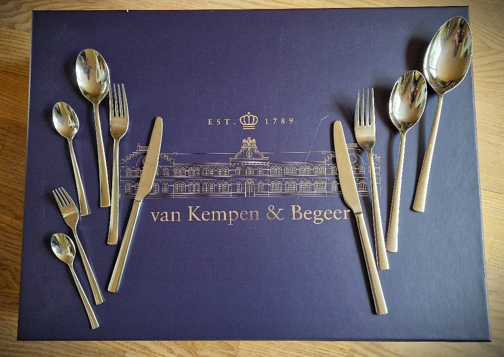 Bestekset Kempen & Begeer - W&D23, Bestekset, Ophalen of Verzenden, Zo goed als nieuw, Rvs of Chroom