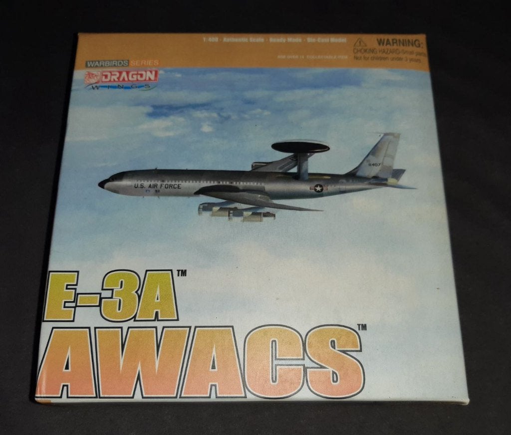 Dragon 55668 1:400 E-3A Awacs vliegtuig, Verzenden, Nieuw, Schaalmodel