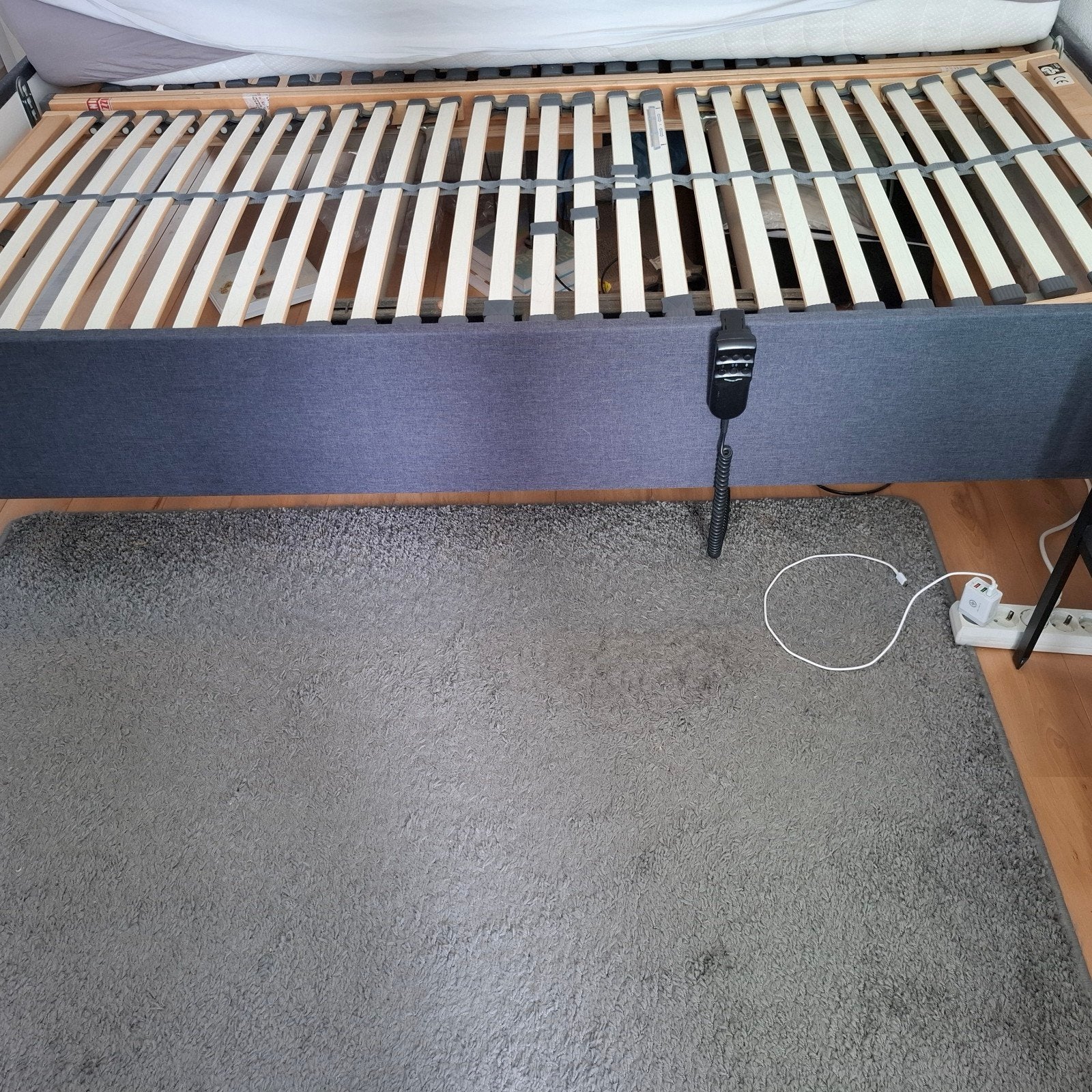 Electrische lattenbodem 90x200, Ophalen, Gebruikt, 90 cm, Eenpersoons