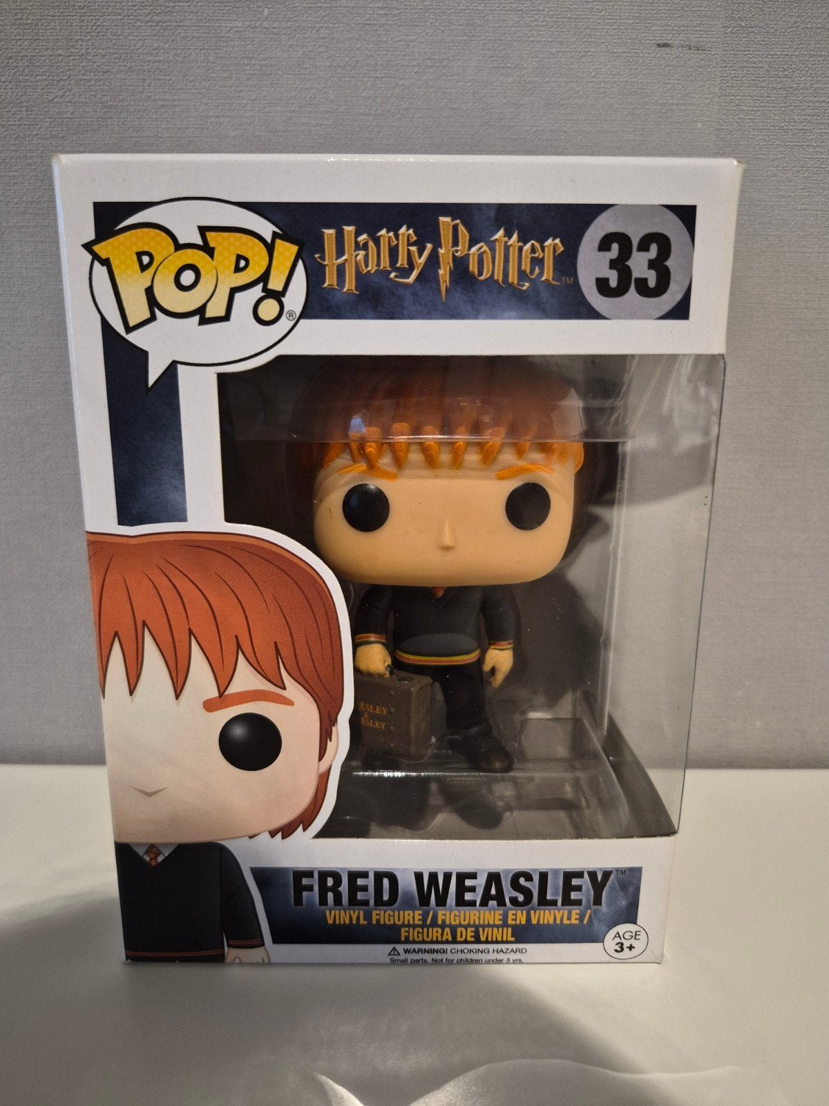 harry potter funko pop fred weasley 33, Verzenden, Zo goed als nieuw