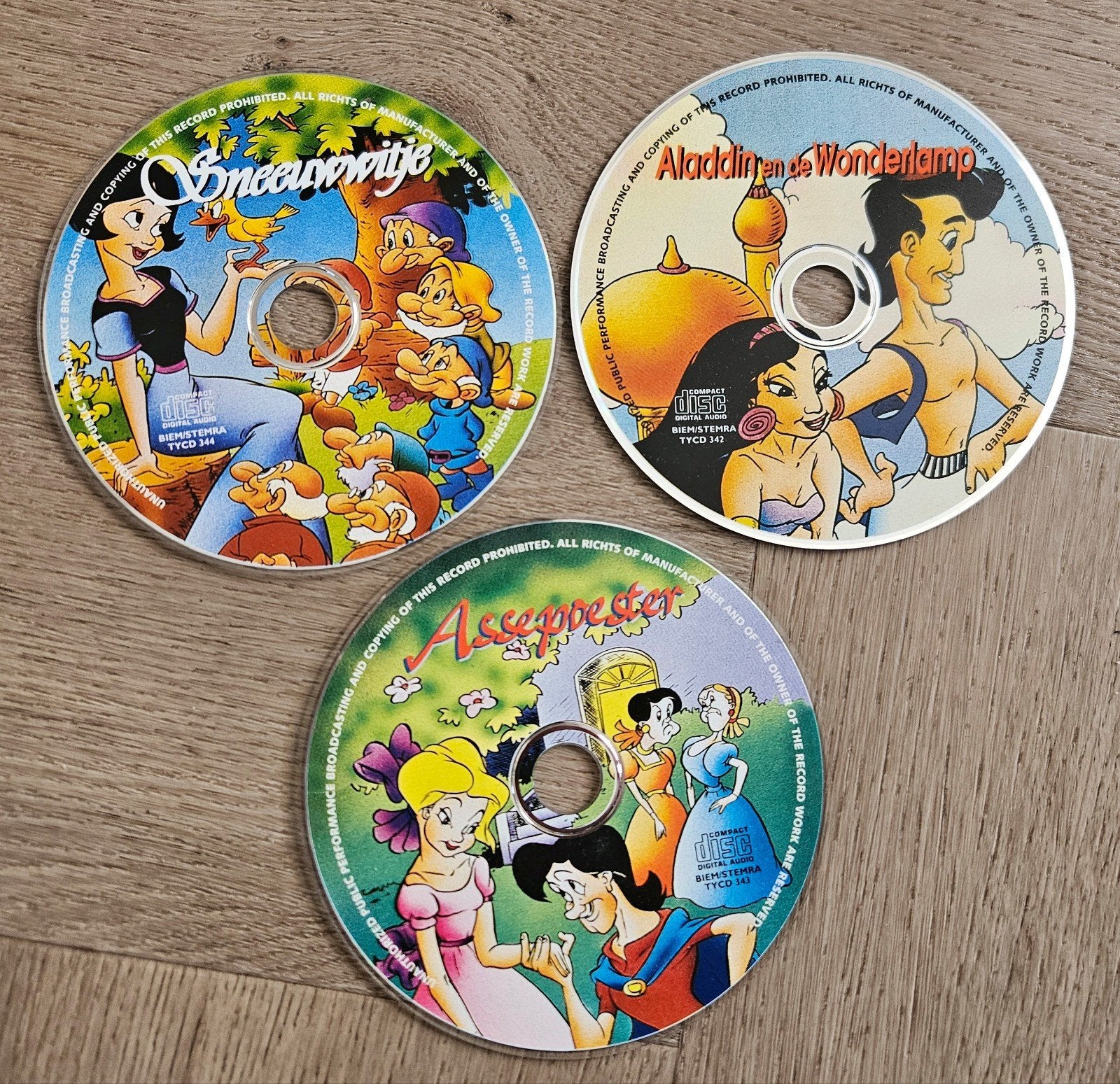 Vertel cd's van sprookjes, Ophalen of Verzenden, Zo goed als nieuw, Verhaal of Sprookje