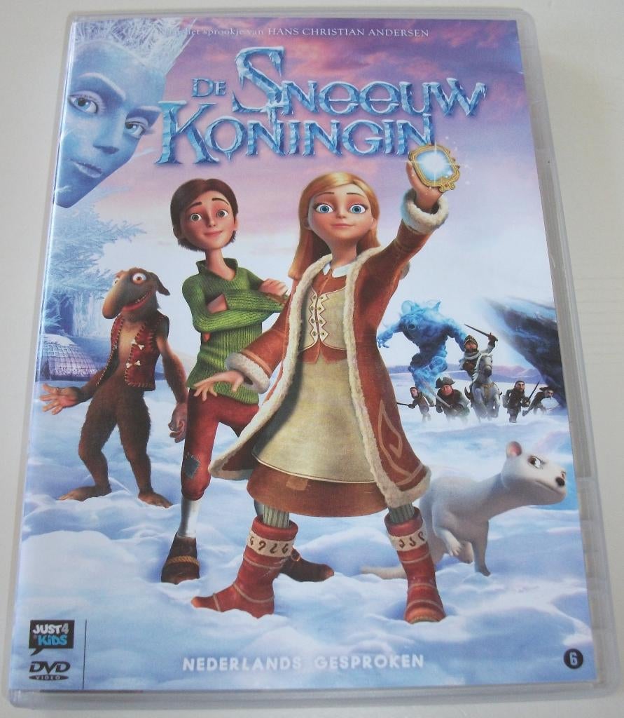 Dvd *** SNEEUW KONINGIN ***, Avontuur, Gebruikt, Ophalen of Verzenden, Vanaf 6 jaar