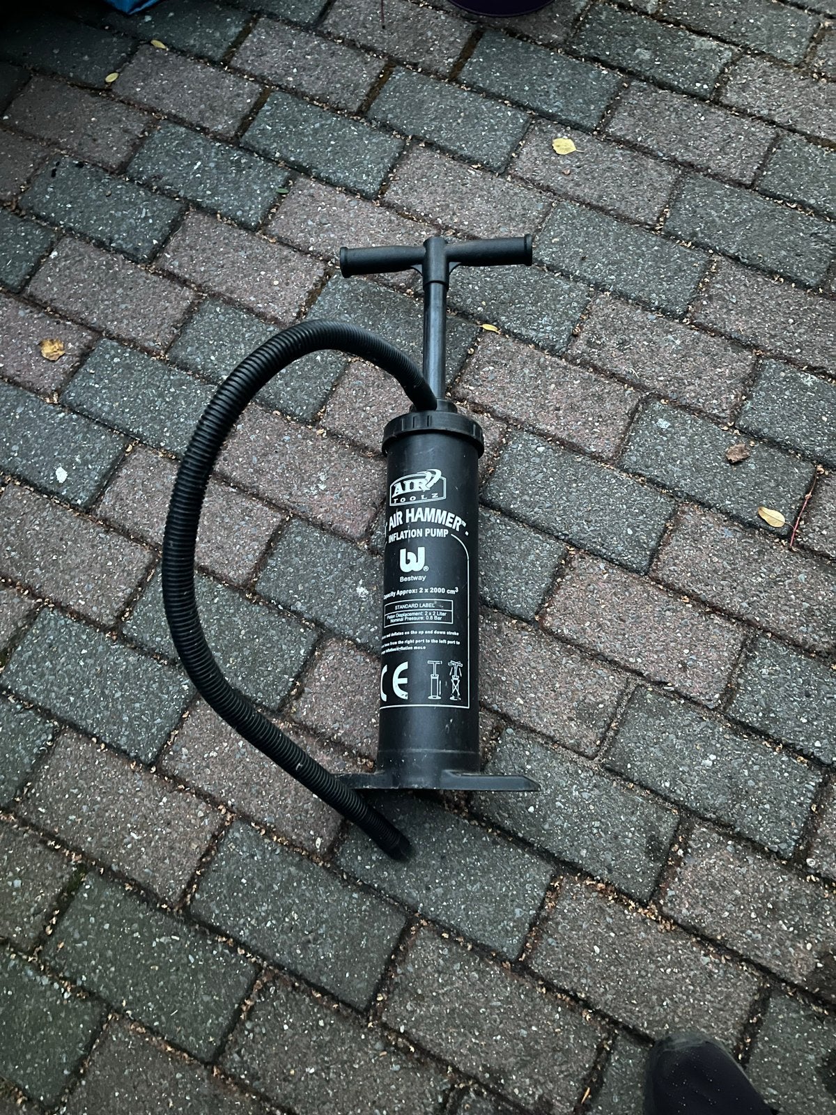 AIR HAMMER Opblaaspomp - Handmatig, Ophalen of Verzenden, Gebruikt, Handmatig