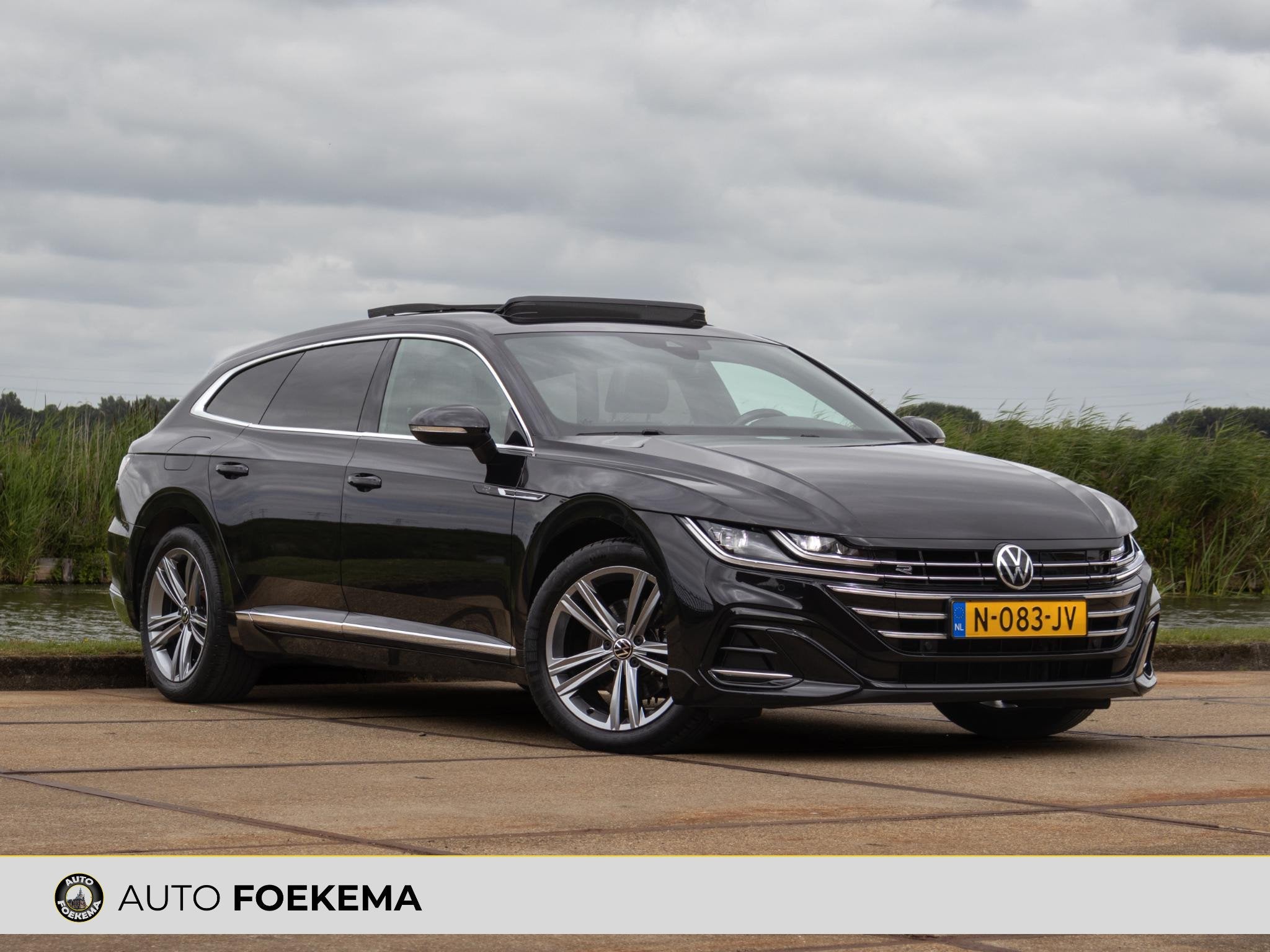Volkswagen Arteon Shooting Brake 1.4 TSI eHybrid R-Line Busi, Auto's, Volkswagen, Arteon, Gebruikt, Zwart, Hybride Elektrisch/Benzine