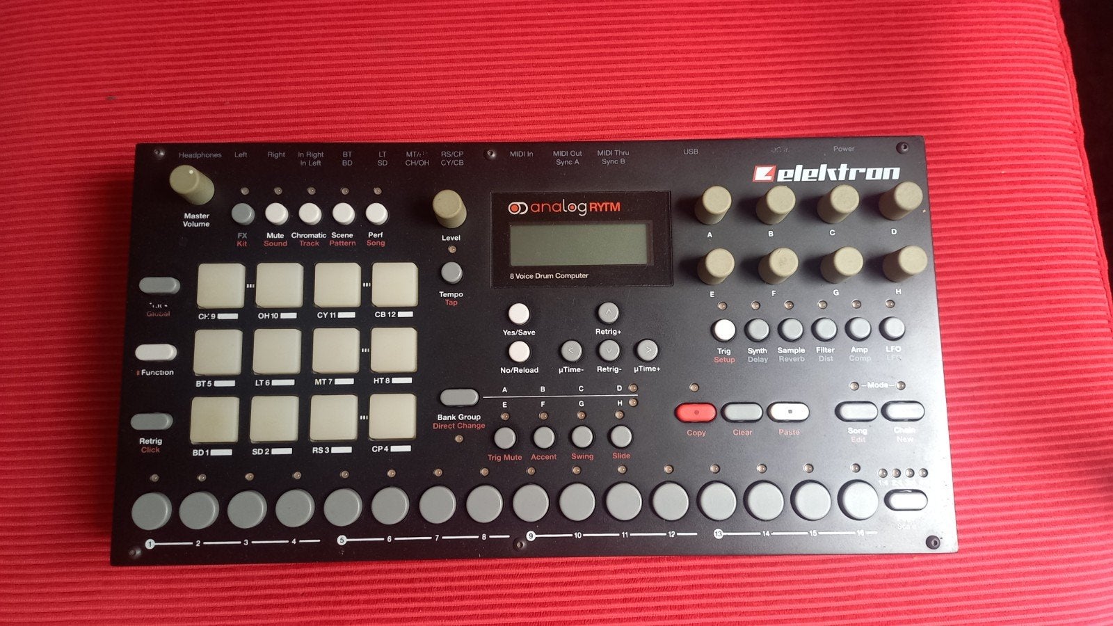 Elektron AnalogRytm mk1, Muziek en Instrumenten, Drumcomputers, Ophalen of Verzenden, Gebruikt, Overige merken