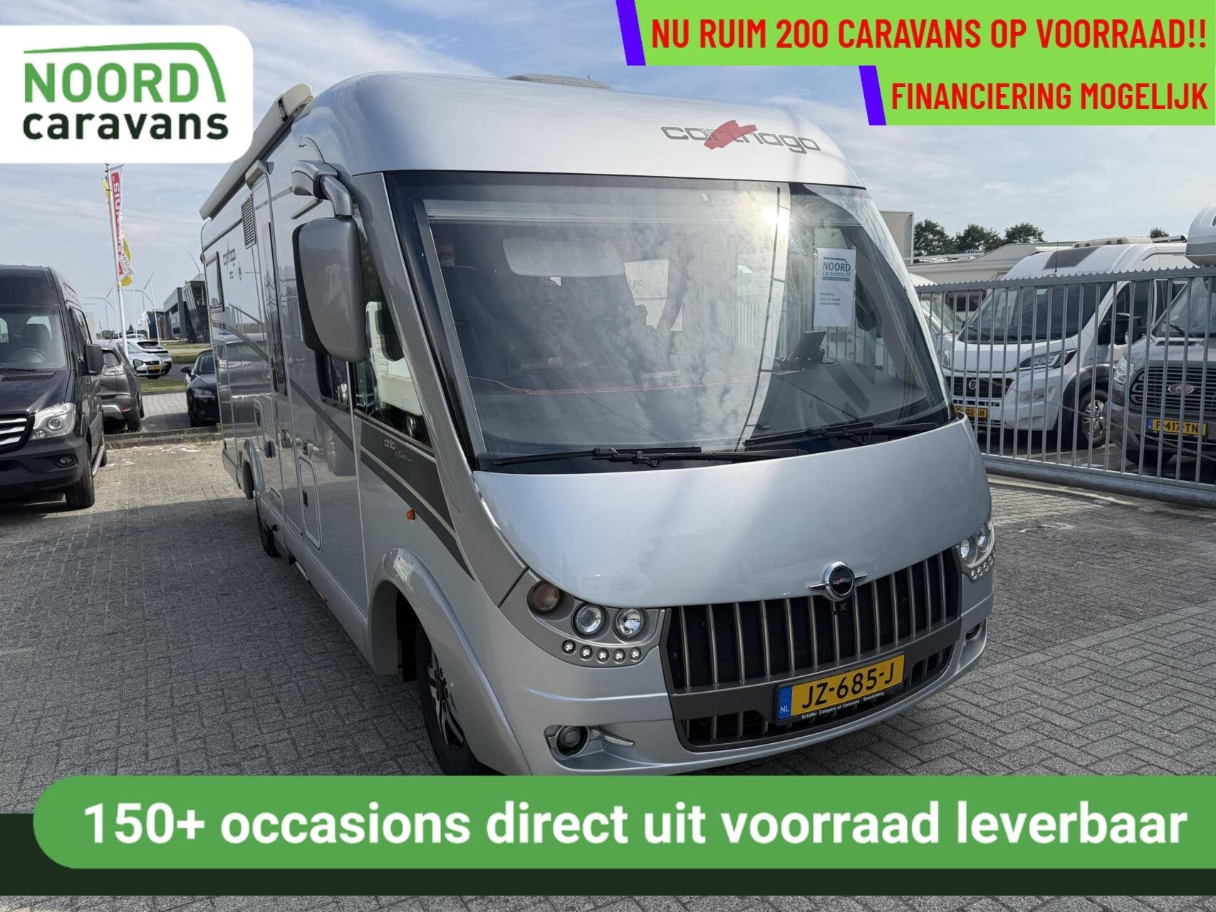 Carthago CHIC C-LINE I 4.8 AUTOMAAT + ENKELE BEDDEN, Caravans en Kamperen, Campers, 7 tot 8 meter, Bedrijf, Diesel, Carthago
