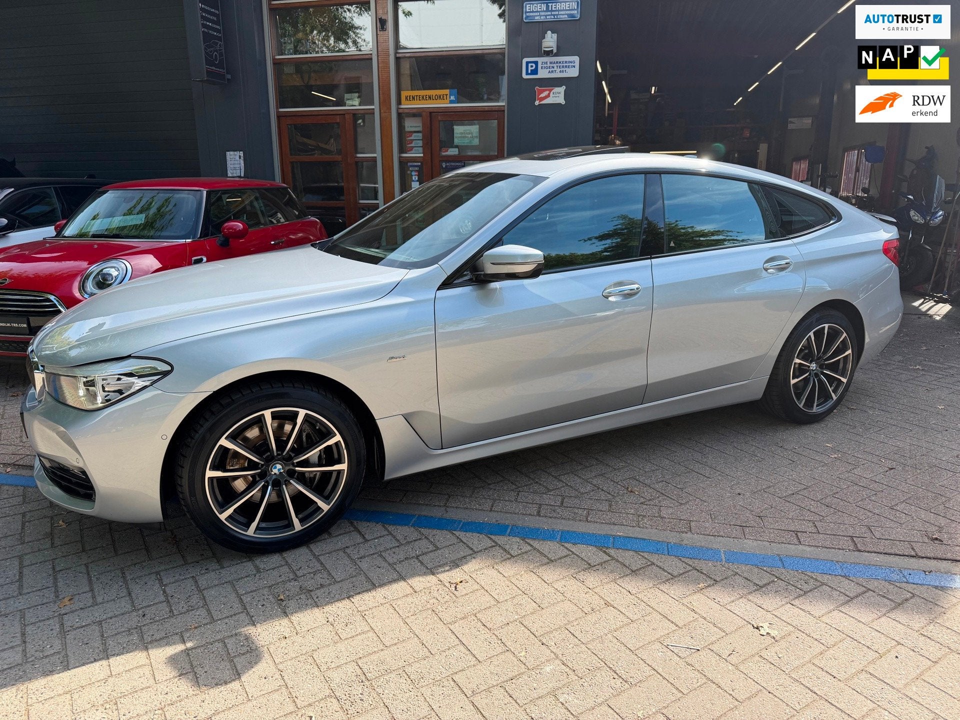 BMW 6-serie Gran Turismo 630i Executive Sport line, Auto's, Automaat, 1998 cc, Gebruikt, 4 cilinders