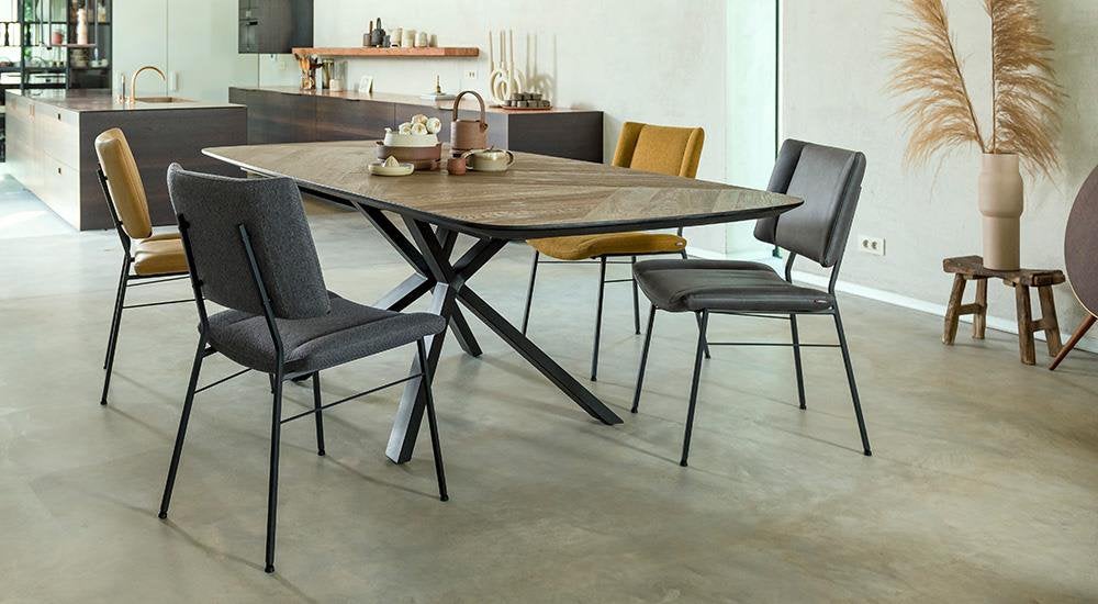 Fresno eettafel xooon, Ophalen of Verzenden, Zo goed als nieuw, Rechthoekig, 50 tot 100 cm