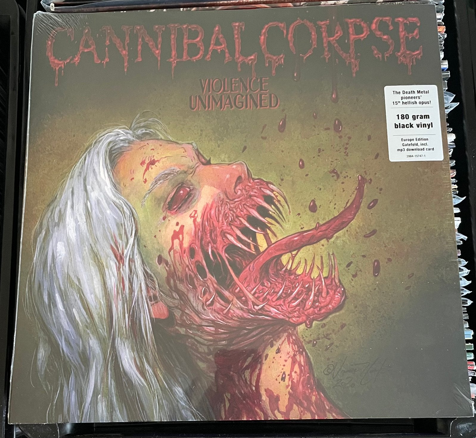 Cannibal Corpse- Violence Unimagined LP, Ophalen of Verzenden, Nieuw in verpakking