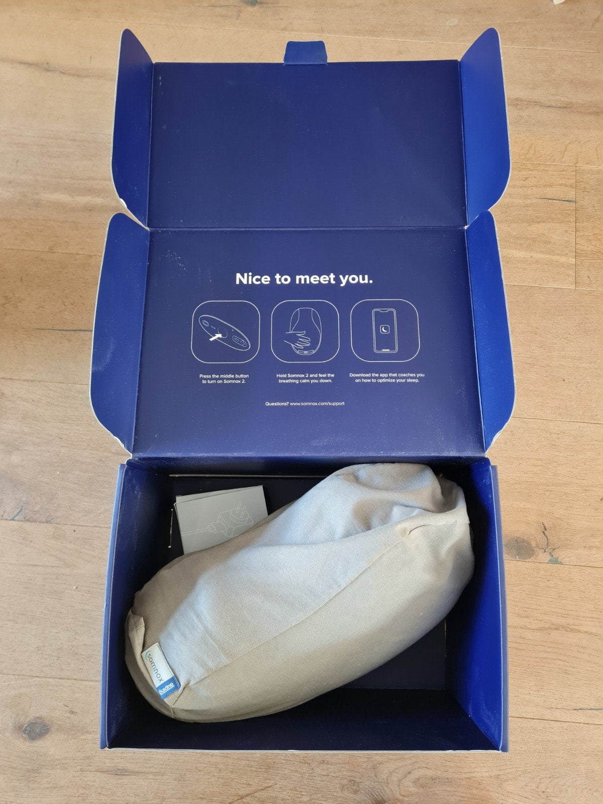 Somnox 2 Slaapkussen/Slaaprobot - Zo goed als nieuw, Ophalen, Zo goed als nieuw, Overige typen