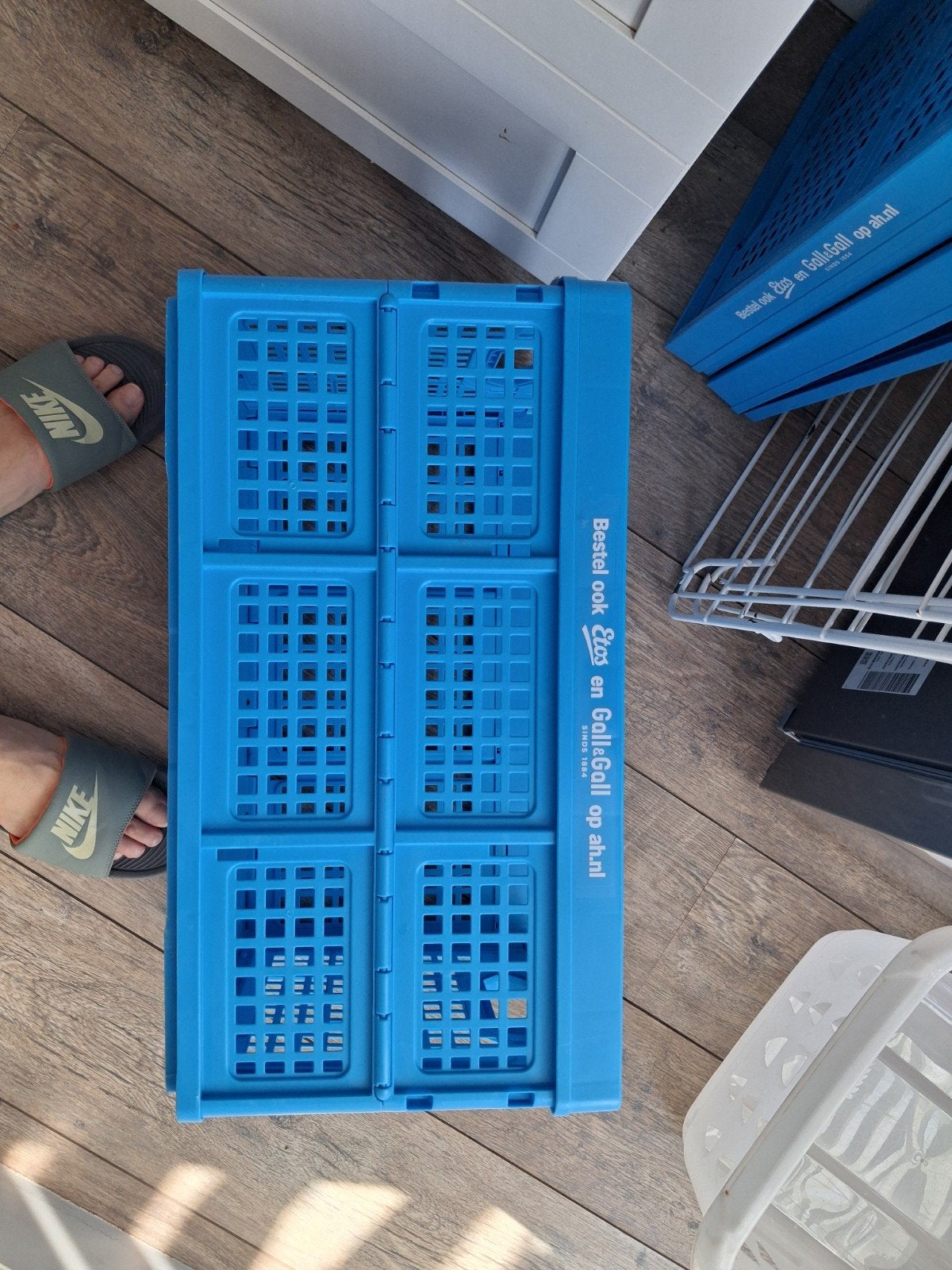 AH boodschappenkratten, Ophalen, Opvouwbaar, Krat, Nieuw
