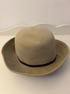 Hoed met opstaande rand, 56 of 57 cm (M, 7 of 7⅛ inch), Hoed, Ophalen of Verzenden, Gedragen