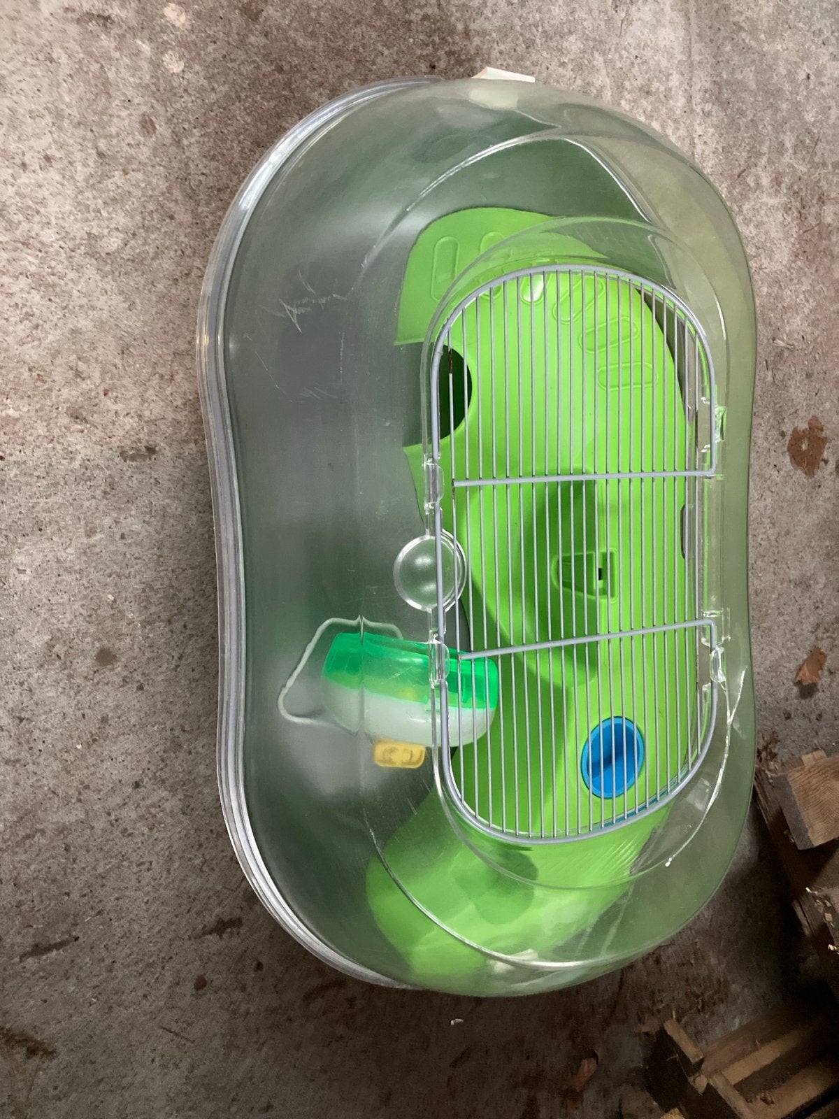 Hamsterhok, Ophalen
