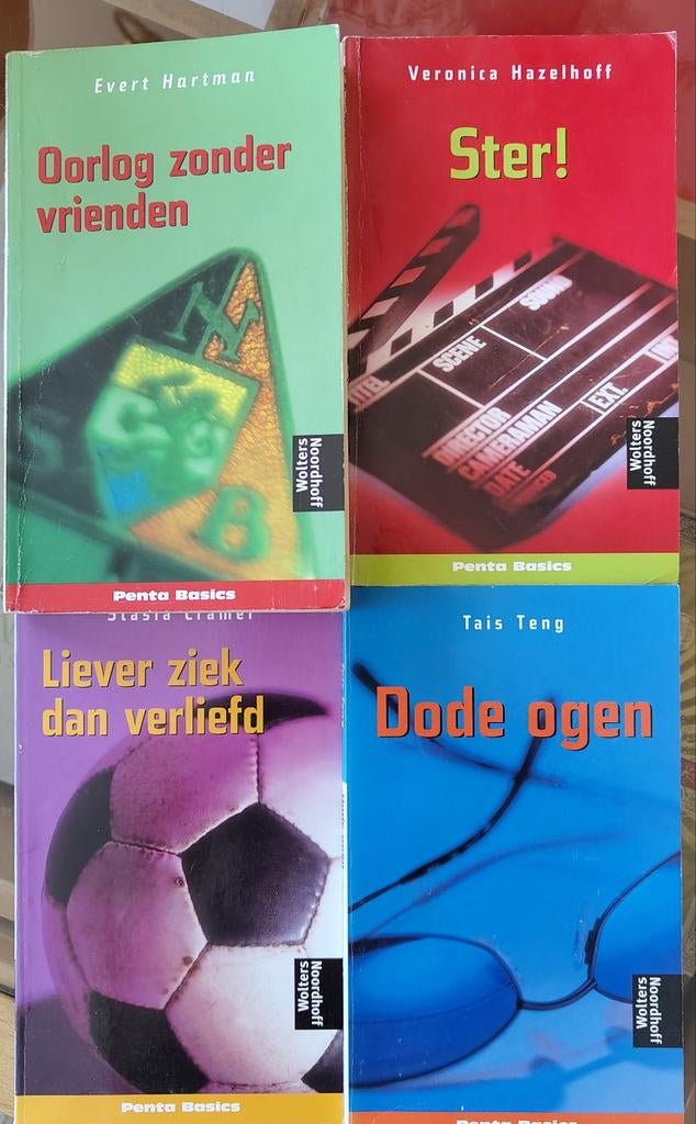 Vier jeugdboeken, Ophalen of Verzenden, Zo goed als nieuw