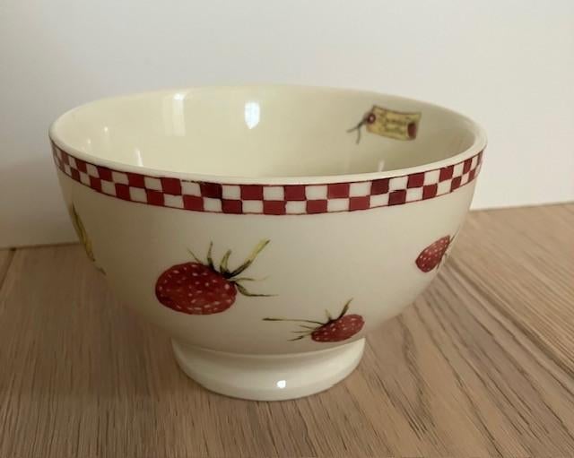 Kom Aardbei Strawberry Jet ter Steege, Ophalen of Verzenden, Zo goed als nieuw, Kom(men), Overige stijlen