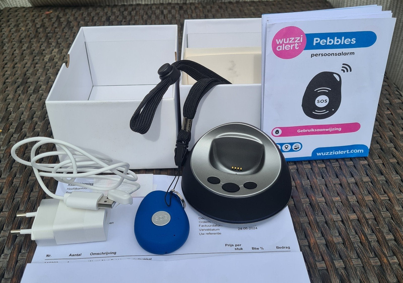 Wuzzi Alert Pebbles Personenalarm met Startpakket, Ophalen of Verzenden