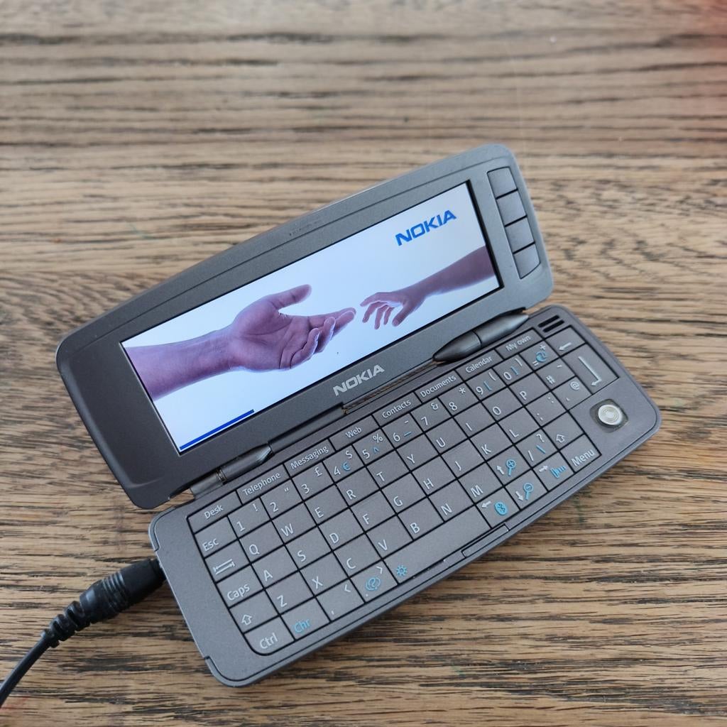Nokia 9300 Communicator - Klassieke Smartphone, Telecommunicatie, Mobiele telefoons | Nokia, Overige modellen, Zwart, Fysiek toetsenbord