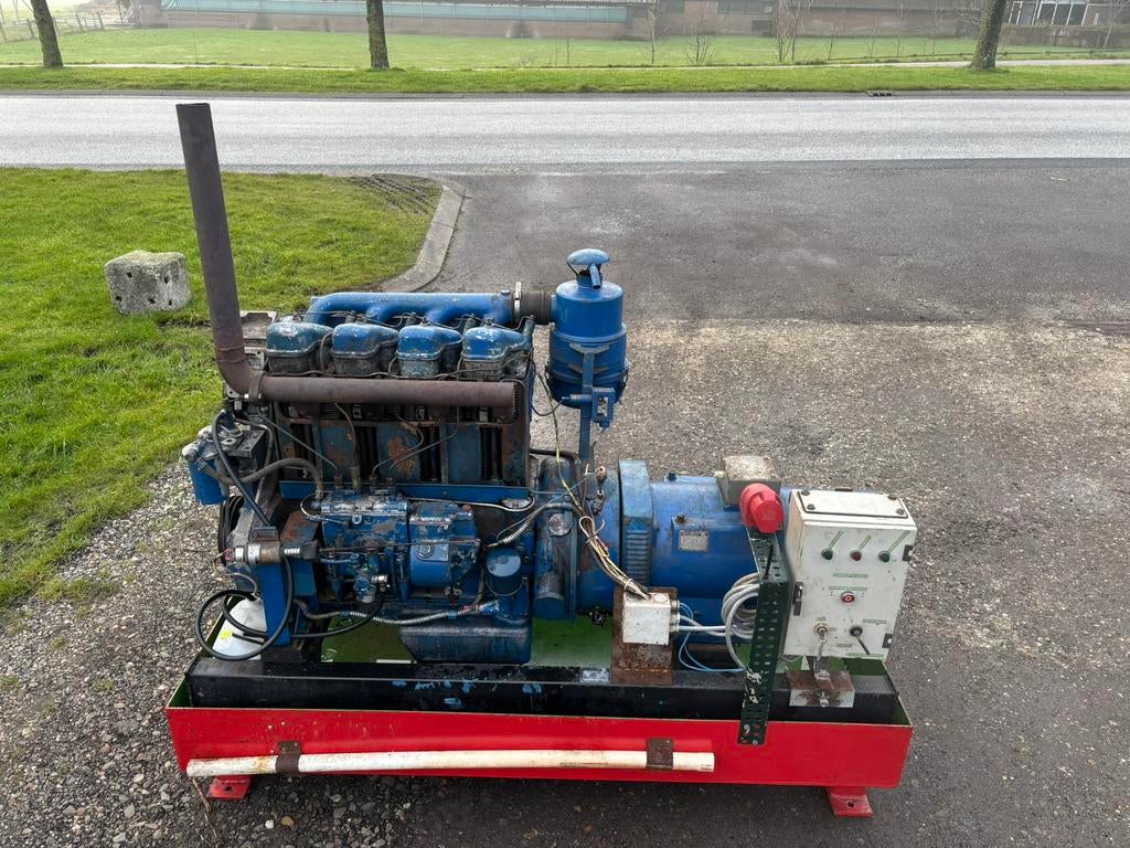 20 KVA aggregaat 220/380 Volt Rubor diesel generator, Doe-het-zelf en Verbouw, Aggregaten, Gebruikt, Benzine, 10 tot 30 kVA, Elektrisch startend