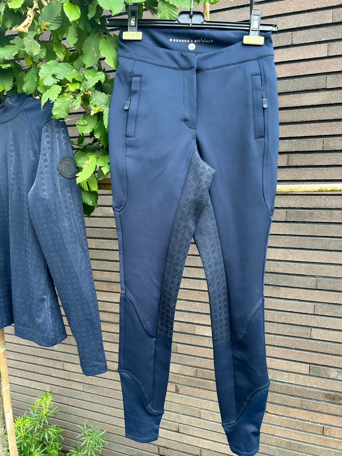 N-brands x epplejeck nikkie prachtige paardrijbroek nieuwst, Ophalen of Verzenden, Zo goed als nieuw, Dressuur, Onderkleding