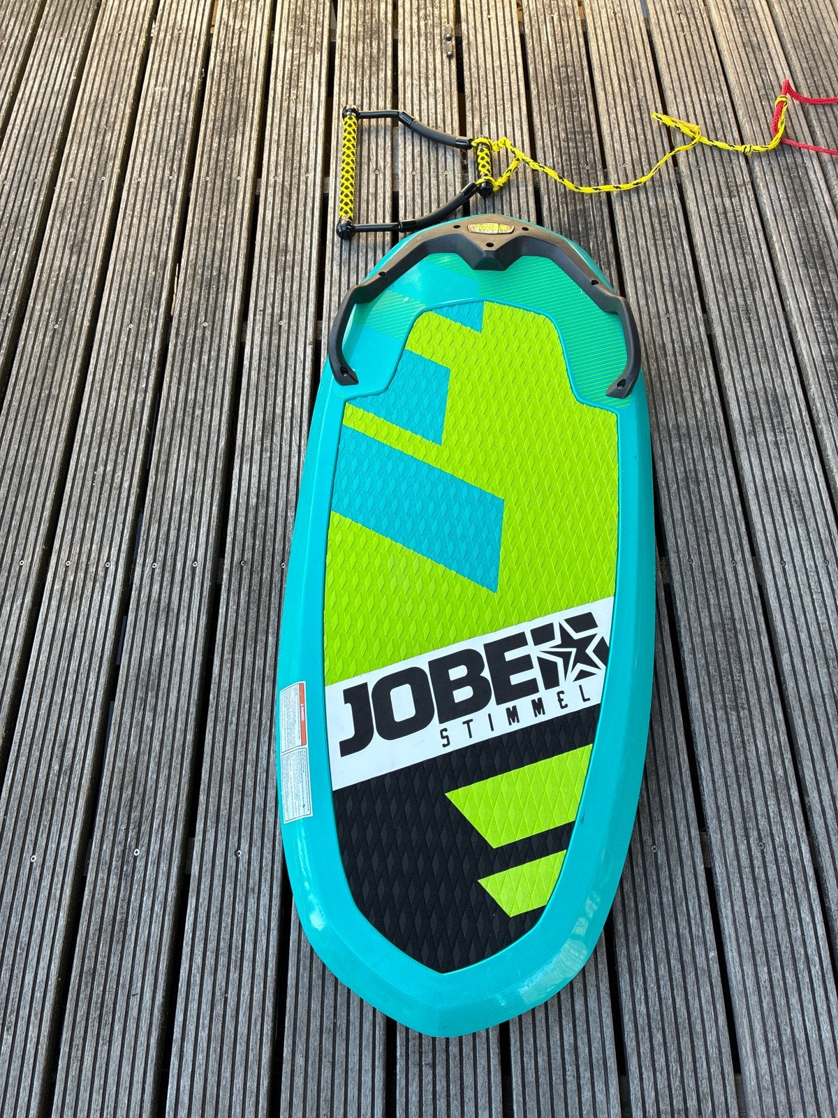 Jobe Stimmel funboard - Superleuk voor achter de boot!, Watersport en Boten, Ophalen, Zo goed als nieuw, Board