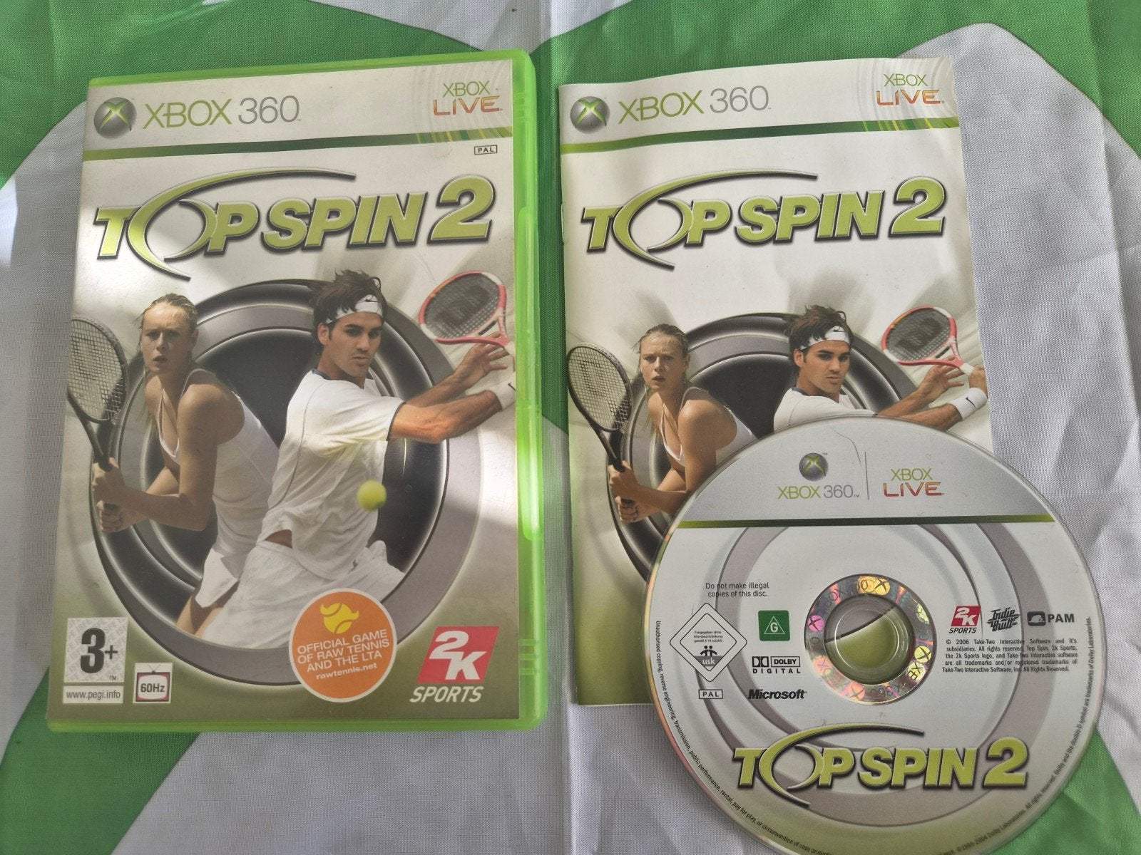 Topspin 2, Gebruikt, Verzenden, 1 speler, Racen en Vliegen