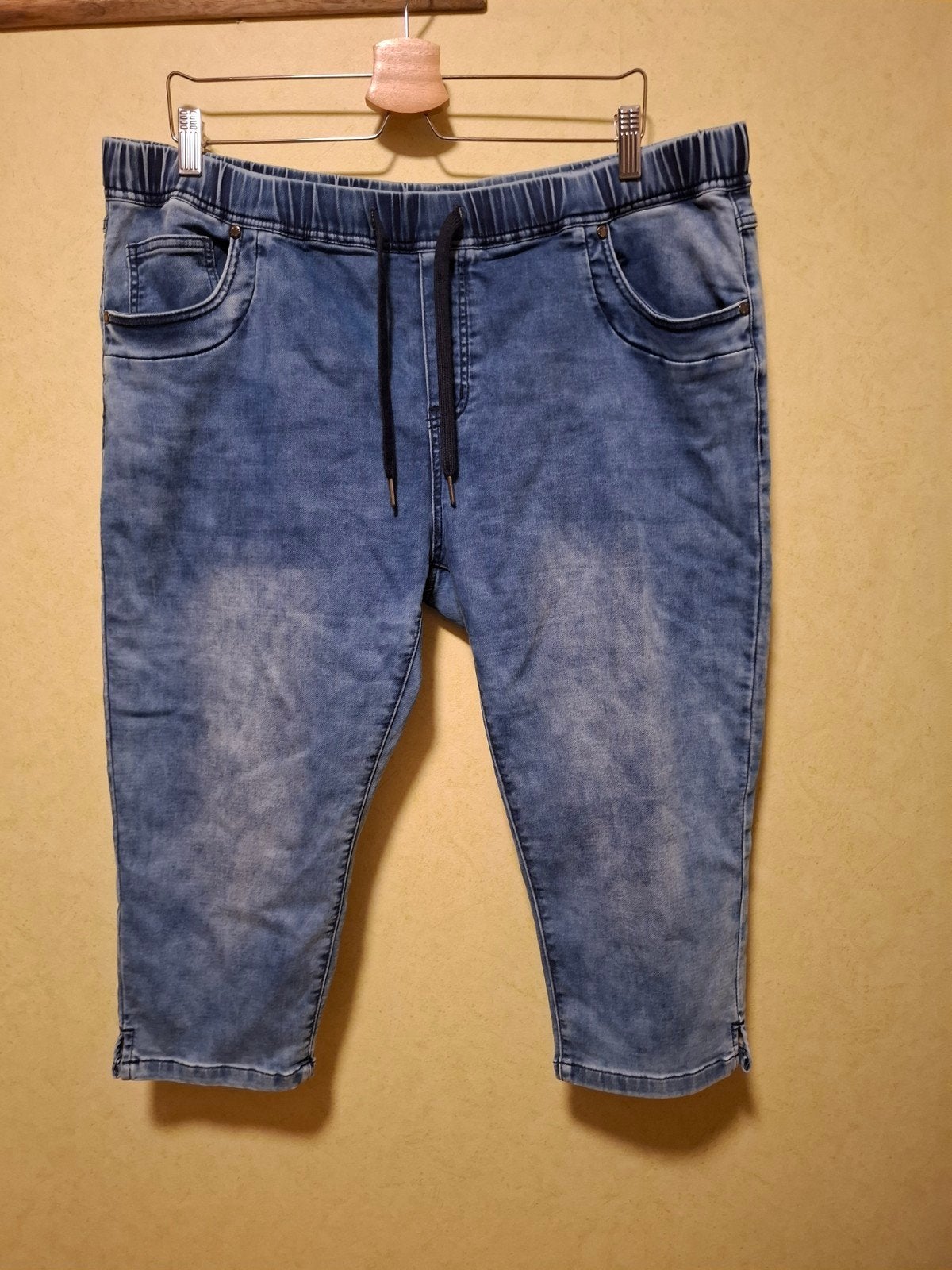 Norah Jade 3/4 Jogg-jeans Capri - Maat 46/48, Blauw, Maat 46/48 (XL) of groter, Ophalen of Verzenden, Zo goed als nieuw