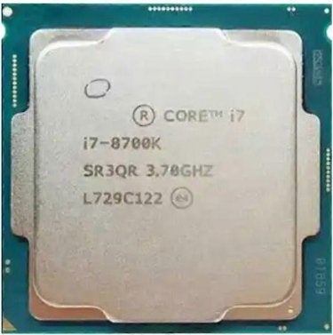 intel core i7 8700k, 6-core, LGA 1151, Ophalen of Verzenden, Zo goed als nieuw