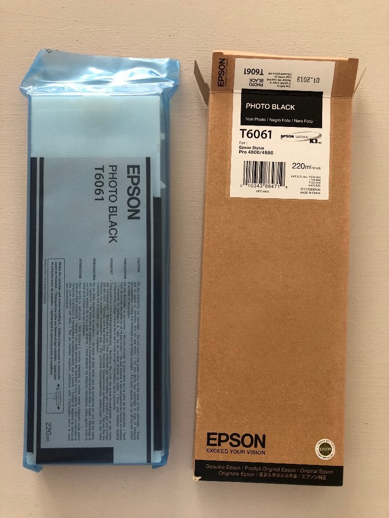 EPSON PHOTO BLACK INKT STYLUS PRO 4880 en 4800 CARTRIDGES, Ophalen of Verzenden, Nieuw, Cartridge, Epson